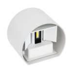 GloboStar® AXIS-R 60641 Φωτιστικό Τοίχου - Απλίκα Αρχιτεκτονικού Φωτισμού Εσωτερικού/Εξωτερικού Χώρου Up & Down LED 10W 1250lm 10 έως 60° AC 220-240V Αδιάβροχο IP65 Μ10 x Π10 x Υ10cm - Ψυχρό Λευκό 6000K - Λευκό - Bridgelux Chip - 3 Years Warranty - Image 9