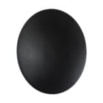 GloboStar® HELIO-R 60659 Φωτιστικό Τοίχου - Απλίκα Αρχιτεκτονικού Φωτισμού Εσωτερικού/Εξωτερικού Χώρου LED 7W 805lm 120° x 360° AC 220-240V Αδιάβροχο IP65 Φ16 x Π5cm - Θερμό Λευκό 2700K - Μαύρο - Στρόγγυλο - Bridgelux Chip - 3 Years Warranty - Image 3