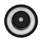 GloboStar® HELIO-R 60659 Φωτιστικό Τοίχου - Απλίκα Αρχιτεκτονικού Φωτισμού Εσωτερικού/Εξωτερικού Χώρου LED 7W 805lm 120° x 360° AC 220-240V Αδιάβροχο IP65 Φ16 x Π5cm - Θερμό Λευκό 2700K - Μαύρο - Στρόγγυλο - Bridgelux Chip - 3 Years Warranty - Image 5