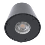 GloboStar® GARDENIA 60794 Φωτιστικό Τοίχου - Απλίκα Αρχιτεκτονικού Φωτισμού Εσωτερικού/Εξωτερικού Χώρου Up or Down Μονόφωτο 1 x GU10 AC220-240V Αδιάβροχο IP65 - Σώμα Αλουμινίου & Tempered Glass - Μ9.5 x Π13 x Υ7.7cm - Γκρι Ανθρακί - 5 Years Warranty - Image 6