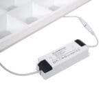 GloboStar® ZEUS 60969 Χωνευτό LED Panel 60x60cm 48W 7200lm 120° CRI≥86Ra UGR<19 Anti-Glare Shield Diffuser AC 220-240V IP44 Μ60 x Π60 x Υ3.3cm - Φυσικό Λευκό 4500K - Bridgelux High Lumen Chips - TÜV Certified Driver - 5 Years Warranty - Image 11