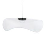 GloboStar® ACRYLICA 60975 Κρεμαστό Φωτιστικό Οροφής Design LED CCT 20W 2240lm 360° AC 220-240V - Εναλλαγή Φωτισμού μέσω Διακόπτη On/Off All In One Ψυχρό 6000k+Φυσικό 4500k+Θερμό 2700k Φ60cm - Μαύρο με Διάφανο Laser Designed Plexiglass - 3 Years Warranty - Image 11