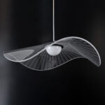 GloboStar® ACRYLICA 60975 Κρεμαστό Φωτιστικό Οροφής Design LED CCT 20W 2240lm 360° AC 220-240V - Εναλλαγή Φωτισμού μέσω Διακόπτη On/Off All In One Ψυχρό 6000k+Φυσικό 4500k+Θερμό 2700k Φ60cm - Μαύρο με Διάφανο Laser Designed Plexiglass - 3 Years Warranty - Image 6