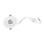 GloboStar® LEXIS JOINT 60991 Χωνευτό LED Κινούμενο Spot Downlight 7W 660lm 45° AC 220-240V IP44 Φ12cm x Υ3.1cm - Στρόγγυλο - Λευκό - Θερμό Λευκό 2700K - Bridgelux Chip - TÜV Certified Driver - 5 Years Warranty - Image 10