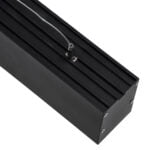 GloboStar® ORION 61030-P Γραμμικό Κρεμαστό Φωτιστικό Linear LED CCT 72W 8600lm 120° AC 220-240V Μ120 x Π5.5 x Υ7cm - Εναλλαγή Φωτισμού μέσω Τηλεχειριστηρίου All In One Ψυχρό 6000k+Φυσικό 4500k+Θερμό 2700k Dimmable - Μαύρο - 3 Years Warranty - Image 7