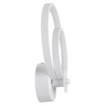 GloboStar® FREDDIE 61077 Φωτιστικό Τοίχου - Απλίκα Design LED CCT 15W 1800lm 300° AC 220-240V - Εναλλαγή Φωτισμού μέσω Διακόπτη On/Off All In One Ψυχρό 6000k+Φυσικό 4500k+Θερμό 2700k Μ20 x Π7.5 x Υ25cm - Λευκό - Image 5