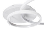 GloboStar® NEMESIS 61106 Φωτιστικό Οροφής Δαχτυλίδι-Κύκλος LED CCT 67W 7573lm 360° AC 220-240V - Εναλλαγή Φωτισμού μέσω Τηλεχειριστηρίου All In One Ψυχρό 6000k+Φυσικό 4500k+Θερμό 2700k Dimmable Φ25+45cm+BackLight - Λευκό - 3 Years Warranty - Image 9