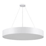 GloboStar® BURTON 61203-S Πλαφονιέρα Οροφής LED CCT 75W 8625lm 120° AC 220-240V - Εναλλαγή Φωτισμού μέσω Τηλεχειριστηρίου All In One Ψυχρό 6000k+Φυσικό 4500k+Θερμό 2700k Dimmable Φ60cm - Λευκό - 3 Years Warranty - Image 9