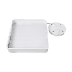 GloboStar® KAMALA 61207-S Πλαφονιέρα Οροφής LED CCT 67W 7370lm 120° AC 220-240V - Εναλλαγή Φωτισμού μέσω Τηλεχειριστηρίου All In One Ψυχρό 6000k+Φυσικό 4500k+Θερμό 2700k Dimmable Μ40 x Π40 x Υ8cm - Λευκό - 3 Years Warranty - Image 15