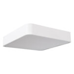 GloboStar® KAMALA 61207-S Πλαφονιέρα Οροφής LED CCT 67W 7370lm 120° AC 220-240V - Εναλλαγή Φωτισμού μέσω Τηλεχειριστηρίου All In One Ψυχρό 6000k+Φυσικό 4500k+Θερμό 2700k Dimmable Μ40 x Π40 x Υ8cm - Λευκό - 3 Years Warranty - Image 6