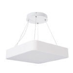 GloboStar® KAMALA 61207-S Πλαφονιέρα Οροφής LED CCT 67W 7370lm 120° AC 220-240V - Εναλλαγή Φωτισμού μέσω Τηλεχειριστηρίου All In One Ψυχρό 6000k+Φυσικό 4500k+Θερμό 2700k Dimmable Μ40 x Π40 x Υ8cm - Λευκό - 3 Years Warranty - Image 9