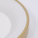 GloboStar® SALEM 61239 Πλαφονιέρα Οροφής Δαχτυλίδι-Κύκλος LED CCT 105W 12075lm 120° AC 220-240V - Εναλλαγή Φωτισμού μέσω Τηλεχειριστηρίου All In One Ψυχρό 6000k+Φυσικό 4500k+Θερμό 2700k Dimmable Φ60cm - Χρυσό Σαμπανιζέ - 3 Years Warranty - Image 9