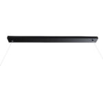 GloboStar® CIRCOLARE 61319 Κρεμαστό Φωτιστικό Οροφής Design LED CCT 75W 8400lm 360° AC 220-240V - Εναλλαγή Φωτισμού μέσω Τηλεχειριστηρίου All In One Ψυχρό 6000k+Φυσικό 4500k+Θερμό 2700k Dimmable Μ120 x Π25 x Υ25cm - Μαύρο - 3 Χρόνια Εγγύηση - Image 10