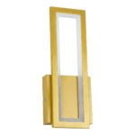GloboStar® TIARA 61328 Φωτιστικό Τοίχου - Απλίκα Design LED CCT 12W 1440lm 360° AC 220-240V - Εναλλαγή Φωτισμού μέσω Διακόπτη On/Off All In One Ψυχρό 6000k+Φυσικό 4500k+Θερμό 2700k Μ12.5 x Π4 x Υ32cm - Χρυσό - 3 Years Warranty - Image 3