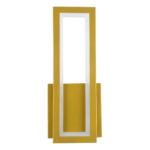 GloboStar® TIARA 61328 Φωτιστικό Τοίχου - Απλίκα Design LED CCT 12W 1440lm 360° AC 220-240V - Εναλλαγή Φωτισμού μέσω Διακόπτη On/Off All In One Ψυχρό 6000k+Φυσικό 4500k+Θερμό 2700k Μ12.5 x Π4 x Υ32cm - Χρυσό - 3 Years Warranty - Image 4