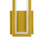 GloboStar® TIARA 61328 Φωτιστικό Τοίχου - Απλίκα Design LED CCT 12W 1440lm 360° AC 220-240V - Εναλλαγή Φωτισμού μέσω Διακόπτη On/Off All In One Ψυχρό 6000k+Φυσικό 4500k+Θερμό 2700k Μ12.5 x Π4 x Υ32cm - Χρυσό - 3 Years Warranty - Image 6