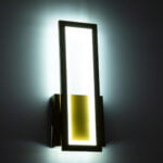 GloboStar® TIARA 61328 Φωτιστικό Τοίχου - Απλίκα Design LED CCT 12W 1440lm 360° AC 220-240V - Εναλλαγή Φωτισμού μέσω Διακόπτη On/Off All In One Ψυχρό 6000k+Φυσικό 4500k+Θερμό 2700k Μ12.5 x Π4 x Υ32cm - Χρυσό - 3 Years Warranty - Image 9