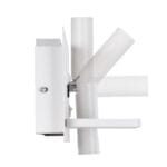 GloboStar® PALADIN 61353 Μοντέρνο Φωτιστικό Τοίχου - Απλίκα Ξενοδοχείου Bed Side LED 6W 720lm 36° AC 220-240V - Reading Light & Κρυφός Φωτισμός - Φορτιστές USB 3A & Wireless 20W - Μ30 x Π11 x Υ12cm - Φυσικό Λευκό 4500K - Λευκό - Αριστερό - Image 5
