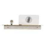 GloboStar® PALADIN 61359 Μοντέρνο Φωτιστικό Τοίχου - Απλίκα Ξενοδοχείου Bed Side LED 6W 720lm 36° AC 220-240V - Reading Light & Κρυφός Φωτισμός - Φορτιστές USB 3A & Wireless 20W - Μ30 x Π11 x Υ12cm - Φυσικό Λευκό 4500K - Ξύλο & Λευκό - Αριστερό - Image 7