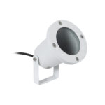 GloboStar® GARDELINI 61483 Καρφωτό Κινούμενο Φωτιστικό Σποτ Κήπου με Ντουί 1 x GU10 VDE Certified AC 220-240V Αδιάβροχο IP65 - Σώμα Αλουμινίου & Υψηλής Αντοχής Tempered Glass & Μ40cm VDE Καλώδιο Σύνδεσης - Φ10 x Υ30cm - Λευκό - 5 Χρόνια Εγγύηση - Image 4