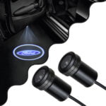 GloboStar® 81607 FORD Ghost Car Brand Logo Projector - Προτζέκτορας Προβολής Μάρκας Αυτοκινήτου LED CREE XHP35 3W 240lm 120° DC 12V IP20 Ψυχρό Λευκό 6000K - Image 2