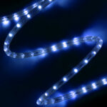 GloboStar® 70606 Φωτοσωλήνας LED DIODE 1m 3.9W/m 36LED/m 117lm/m 360° DC 230V Αδιάβροχος IP68 Μπλε Dimmable - Image 2