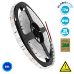 GloboStar® 70116 Ταινία LED SMD 5050 5m 7.2W/m 30LED/m 727lm/m 120° DC 12V Αδιάβροχη IP65 Μπλε
