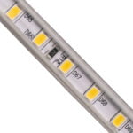 GloboStar® 70502 Slim Ταινία Μονής Σειράς Epistar LED SMD 2835 1m 12W/m 96LED/m 1608lm/m 120° DC 230V Αδιάβροχη IP68 Θερμό Λευκό 2700K Dimmable - Image 4