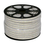 GloboStar® 70511 Wide Ταινία Διπλής Σειράς Epistar LED SMD 2835 1m 24W/m 180LED/m 3288lm/m 120° DC 230V Αδιάβροχη IP68 Φυσικό Λευκό 4500K Dimmable - Image 3