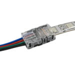GloboStar® 70724 Αδιάβροχος Ταχυσύνδεσμος Ένωσης IP65 - Strip To Cable Connector για Ένωση 1 x RGB Αδιάβροχης Ταινίας LED Πλάτους 10mm με 1 x Καλώδιο Τροφοδοσίας - Image 5