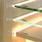 GloboStar® GLASSBOARD-PROFILE 70812-3M Προφίλ Αλουμινίου - Βάση & Ψύκτρα Ταινίας LED με Λευκό Γαλακτερό Κάλυμμα - Χρήση για Μοριακό Φωτισμό Γυαλιού Πάχους 10mm - Πατητό Κάλυμμα - Ασημί - 3 Μέτρα - Πακέτο 5 Τεμαχίων - Μ300 x Π1.7 x Υ3cm - Image 14