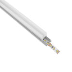 GloboStar® GLASSBOARD-PROFILE 70812-3M Προφίλ Αλουμινίου - Βάση & Ψύκτρα Ταινίας LED με Λευκό Γαλακτερό Κάλυμμα - Χρήση για Μοριακό Φωτισμό Γυαλιού Πάχους 10mm - Πατητό Κάλυμμα - Ασημί - 3 Μέτρα - Πακέτο 5 Τεμαχίων - Μ300 x Π1.7 x Υ3cm - Image 2