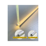 GloboStar® GLASSBOARD-PROFILE 70812-3M Προφίλ Αλουμινίου - Βάση & Ψύκτρα Ταινίας LED με Λευκό Γαλακτερό Κάλυμμα - Χρήση για Μοριακό Φωτισμό Γυαλιού Πάχους 10mm - Πατητό Κάλυμμα - Ασημί - 3 Μέτρα - Πακέτο 5 Τεμαχίων - Μ300 x Π1.7 x Υ3cm - Image 9