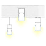 GloboStar® SURFACEPENDANT-PROFILE 70832-3M Προφίλ Αλουμινίου - Βάση & Ψύκτρα Ταινίας LED με Λευκό Γαλακτερό Κάλυμμα - Επιφανειακή & Κρεμαστή Χρήση - Πατητό Κάλυμμα - Μαύρο - 3 Μέτρα - Μ300 x Π3.5 x Υ7.4cm - Image 8