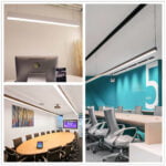 GloboStar® SURFACEPENDANT-PROFILE 70832-3M Προφίλ Αλουμινίου - Βάση & Ψύκτρα Ταινίας LED με Λευκό Γαλακτερό Κάλυμμα - Επιφανειακή & Κρεμαστή Χρήση - Πατητό Κάλυμμα - Μαύρο - 3 Μέτρα - Μ300 x Π3.5 x Υ7.4cm - Image 9