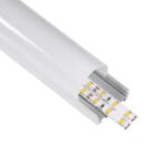GloboStar® SURFACEPENDANT-PROFILE 70870-3M Προφίλ Αλουμινίου - Βάση & Ψύκτρα Ταινίας LED με Λευκό Γαλακτερό Κάλυμμα - Επιφανειακή & Κρεμαστή Χρήση - Πατητό Κάλυμμα - Ασημί - 3 Μέτρα - Μ300 x Π4.5 x Υ4.2cm - Image 2