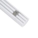 GloboStar® SURFACEPENDANT-PROFILE 70871-3M Προφίλ Αλουμινίου - Βάση & Ψύκτρα Ταινίας LED με Λευκό Γαλακτερό Κάλυμμα - Επιφανειακή & Κρεμαστή Χρήση - Πατητό Κάλυμμα - Λευκό - 3 Μέτρα - Μ300 x Π4.5 x Υ4.2cm - Image 6