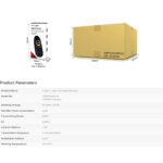 GloboStar® 71410 FUT096-B Mi-Light Ασύρματο Χειριστήριο Αφής RF 2.4Ghz 4 Group για όλα τα RGBW Mi-BOXER Controller DC 3V 2 x AAA - IP20 Μαύρο Μ12 x Π5.4 x Υ2cm - 5 Years Warranty - Image 10