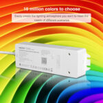GloboStar® 71441 WL5-P75V24 Mi-BOXER DC Smart Wifi & RF 2.4Ghz Power Supply Τροφοδοτικό SELV & Controller / Dimmer All in One 5 Καναλιών AC100-240V σε DC 24V 5 x 0.6A 14.4W - Max 3A 75W - IP20 RGBW+WW Μ19 x Π5.5 x Υ3.2cm - 5 Years Warranty - Image 11