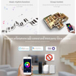 GloboStar® 71441 WL5-P75V24 Mi-BOXER DC Smart Wifi & RF 2.4Ghz Power Supply Τροφοδοτικό SELV & Controller / Dimmer All in One 5 Καναλιών AC100-240V σε DC 24V 5 x 0.6A 14.4W - Max 3A 75W - IP20 RGBW+WW Μ19 x Π5.5 x Υ3.2cm - 5 Years Warranty - Image 12