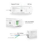 GloboStar® 71441 WL5-P75V24 Mi-BOXER DC Smart Wifi & RF 2.4Ghz Power Supply Τροφοδοτικό SELV & Controller / Dimmer All in One 5 Καναλιών AC100-240V σε DC 24V 5 x 0.6A 14.4W - Max 3A 75W - IP20 RGBW+WW Μ19 x Π5.5 x Υ3.2cm - 5 Years Warranty - Image 13