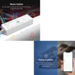 GloboStar® 71441 WL5-P75V24 Mi-BOXER DC Smart Wifi & RF 2.4Ghz Power Supply Τροφοδοτικό SELV & Controller / Dimmer All in One 5 Καναλιών AC100-240V σε DC 24V 5 x 0.6A 14.4W - Max 3A 75W - IP20 RGBW+WW Μ19 x Π5.5 x Υ3.2cm - 5 Years Warranty - Image 19