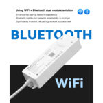 GloboStar® 71441 WL5-P75V24 Mi-BOXER DC Smart Wifi & RF 2.4Ghz Power Supply Τροφοδοτικό SELV & Controller / Dimmer All in One 5 Καναλιών AC100-240V σε DC 24V 5 x 0.6A 14.4W - Max 3A 75W - IP20 RGBW+WW Μ19 x Π5.5 x Υ3.2cm - 5 Years Warranty - Image 9