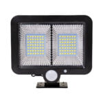 GloboStar® 71459 Αυτόνομος Ηλιακός Προβολέας LED SMD 10W 260lm με Ενσωματωμένη Μπαταρία 1200mAh - Φωτοβολταϊκό Πάνελ με Αισθητήρα Ημέρας-Νύχτας - PIR Αισθητήρα Κίνησης Αδιάβροχο IP65 Ψυχρό Λευκό 6000K - Image 3