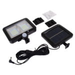 GloboStar® 71459 Αυτόνομος Ηλιακός Προβολέας LED SMD 10W 260lm με Ενσωματωμένη Μπαταρία 1200mAh - Φωτοβολταϊκό Πάνελ με Αισθητήρα Ημέρας-Νύχτας - PIR Αισθητήρα Κίνησης Αδιάβροχο IP65 Ψυχρό Λευκό 6000K - Image 9