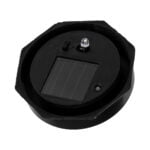 GloboStar® 71472 Αυτόνομο Ηλιακό Φωτιστικό LED SMD 1W 100lm με Ενσωματωμένη Μπαταρία 300mAh - Φωτοβολταϊκό Πάνελ με Αισθητήρα Ημέρας-Νύχτας Αδιάβροχο IP65 Φανάρι Κήπου Στρογγυλό Ψυχρό Λευκό 6000K - Image 4