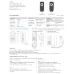 GloboStar® 71544 RT10 SKYDANCE Ασύρματο Χειριστήριο Αφής RF 2.4Ghz 4 Group για όλα τα RGBW+WW SKYDANCE Controller DC 3V 2 x AAA - IP20 Μαύρο Μ12.2 x Π5.3 x Υ1.7cm - 5 Years Warranty - Image 11
