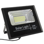 GloboStar® HERMES 71555 Αυτόνομος Ηλιακός Προβολέας LED SMD 40W 3200lm με Ενσωματωμένη Μπαταρία 5000mAh - Φωτοβολταϊκό Πάνελ με Αισθητήρα Ημέρας-Νύχτας και Ασύρματο Χειριστήριο RF 2.4Ghz Αδιάβροχος IP66 Ψυχρό Λευκό 6000K - 3 Χρόνια Εγγύηση - Image 3
