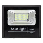 GloboStar® HERMES 71555 Αυτόνομος Ηλιακός Προβολέας LED SMD 40W 3200lm με Ενσωματωμένη Μπαταρία 5000mAh - Φωτοβολταϊκό Πάνελ με Αισθητήρα Ημέρας-Νύχτας και Ασύρματο Χειριστήριο RF 2.4Ghz Αδιάβροχος IP66 Ψυχρό Λευκό 6000K - 3 Χρόνια Εγγύηση - Image 5
