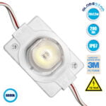 GloboStar® 73708 20 Τεμάχια x LED Module 1.5 Watt CREE 12 volt 40x30mm Ψυχρό